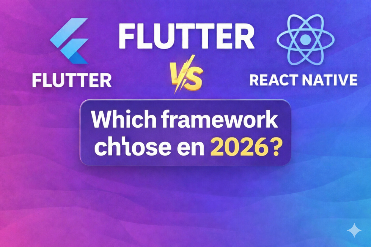 Flutter vs React Native: which framework to choose in 2026?