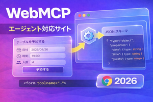 WebMCP：Chromeであなたのサイトを「agent‑ready」にする