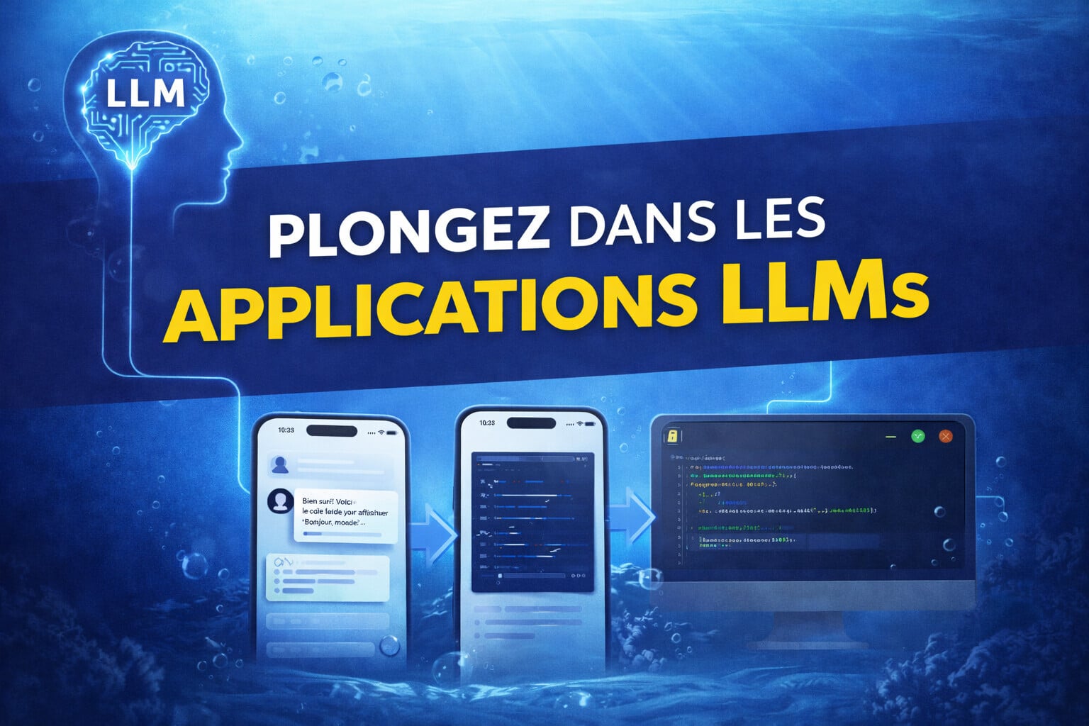 Plongez dans les Applications LLMs avec le Dépôt LLM Course